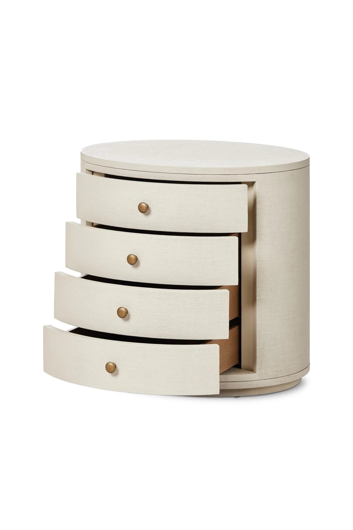 Amelia Oval Nightstand - 2 Colors