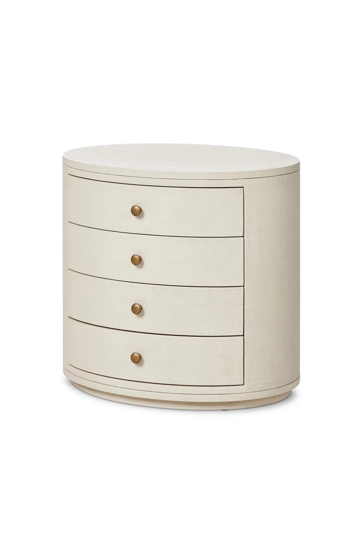 Amelia Oval Nightstand - 2 Colors