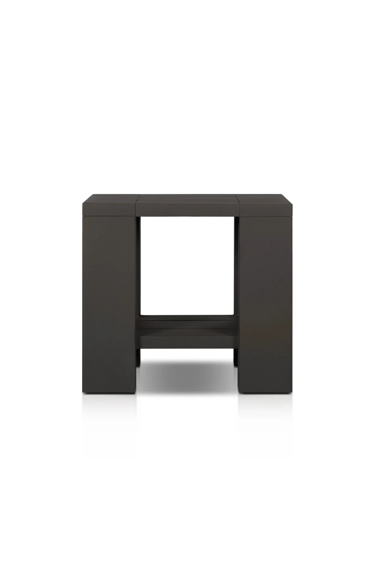 Chrys Outdoor Square End Table - Bronze