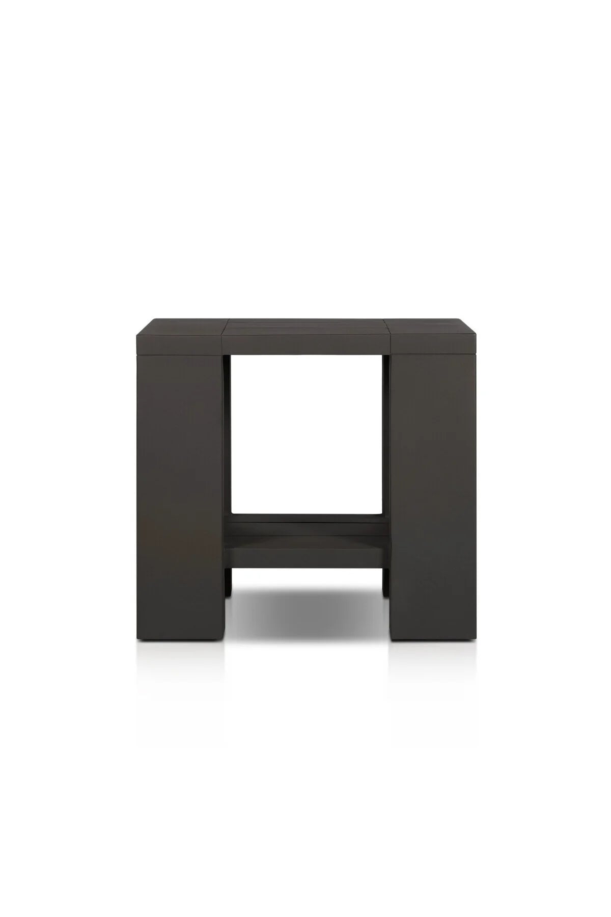 Chrys Outdoor Square End Table - Bronze