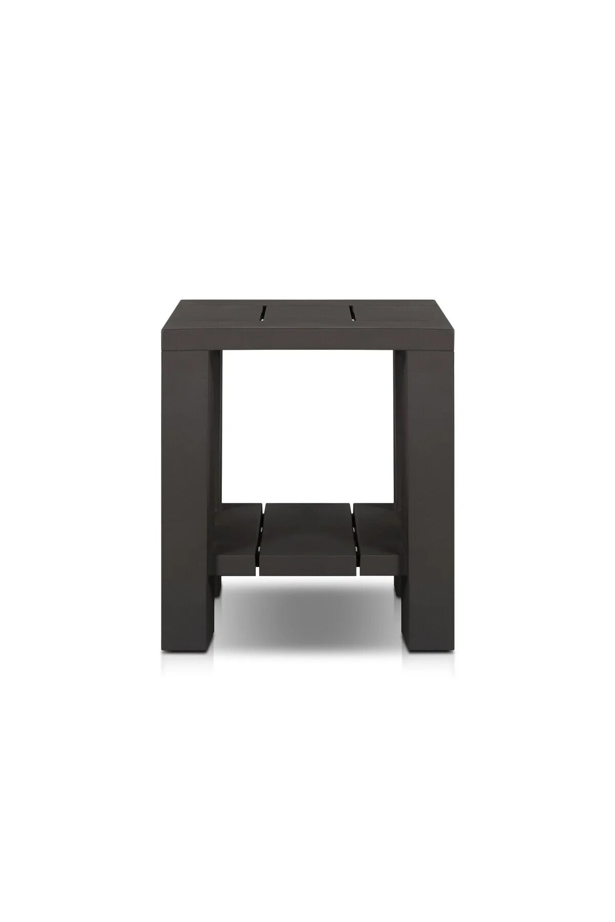 Chrys Outdoor Square End Table - Bronze