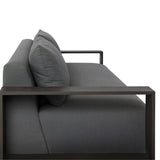 Branford Outdoor Metal Sofa - 106"