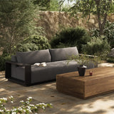 Branford Outdoor Metal Sofa - 106"