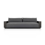 Branford Outdoor Metal Sofa - 106"