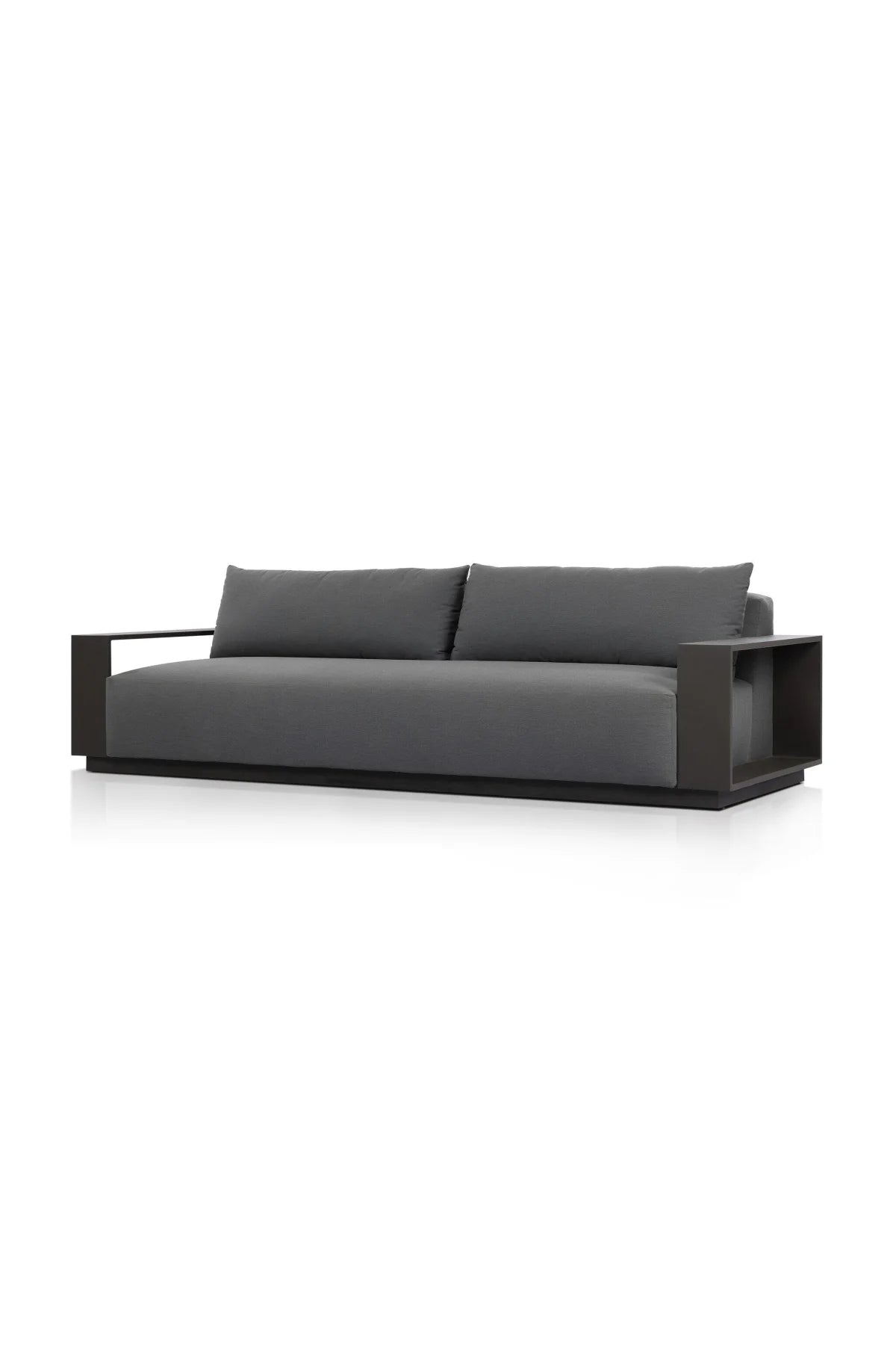 Branford Outdoor Metal Sofa - 106"