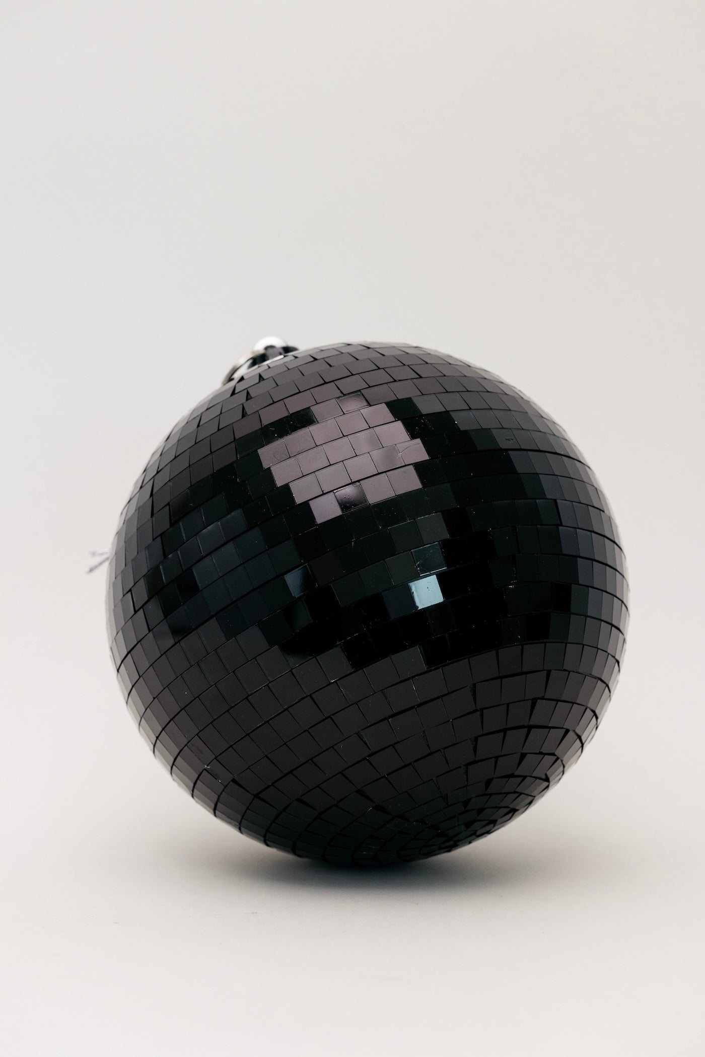 Gleaming Disco Ball Ornament - Black - 3 Sizes