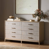 Rosenell 8 Drawer Dresser - 2 Finishes
