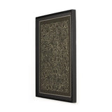 Cream On Black Glimmer by Laurel-Dawn Latshaw