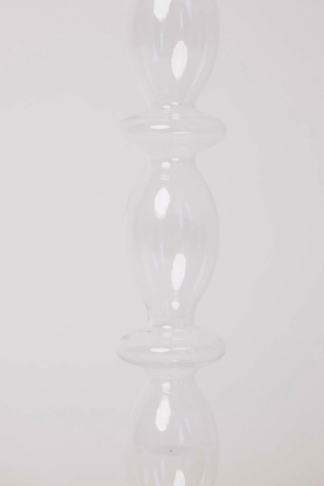 Estelle Glass Taper Holder - 10.5"