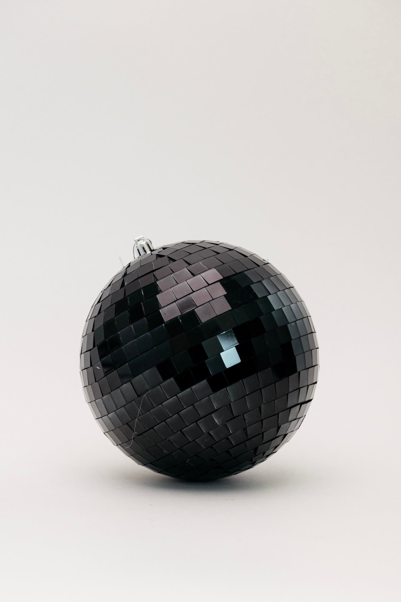 Gleaming Disco Ball Ornament - Black - 3 Sizes