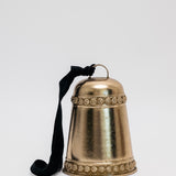 Gold Bell with Ribbon - 2 Sizes