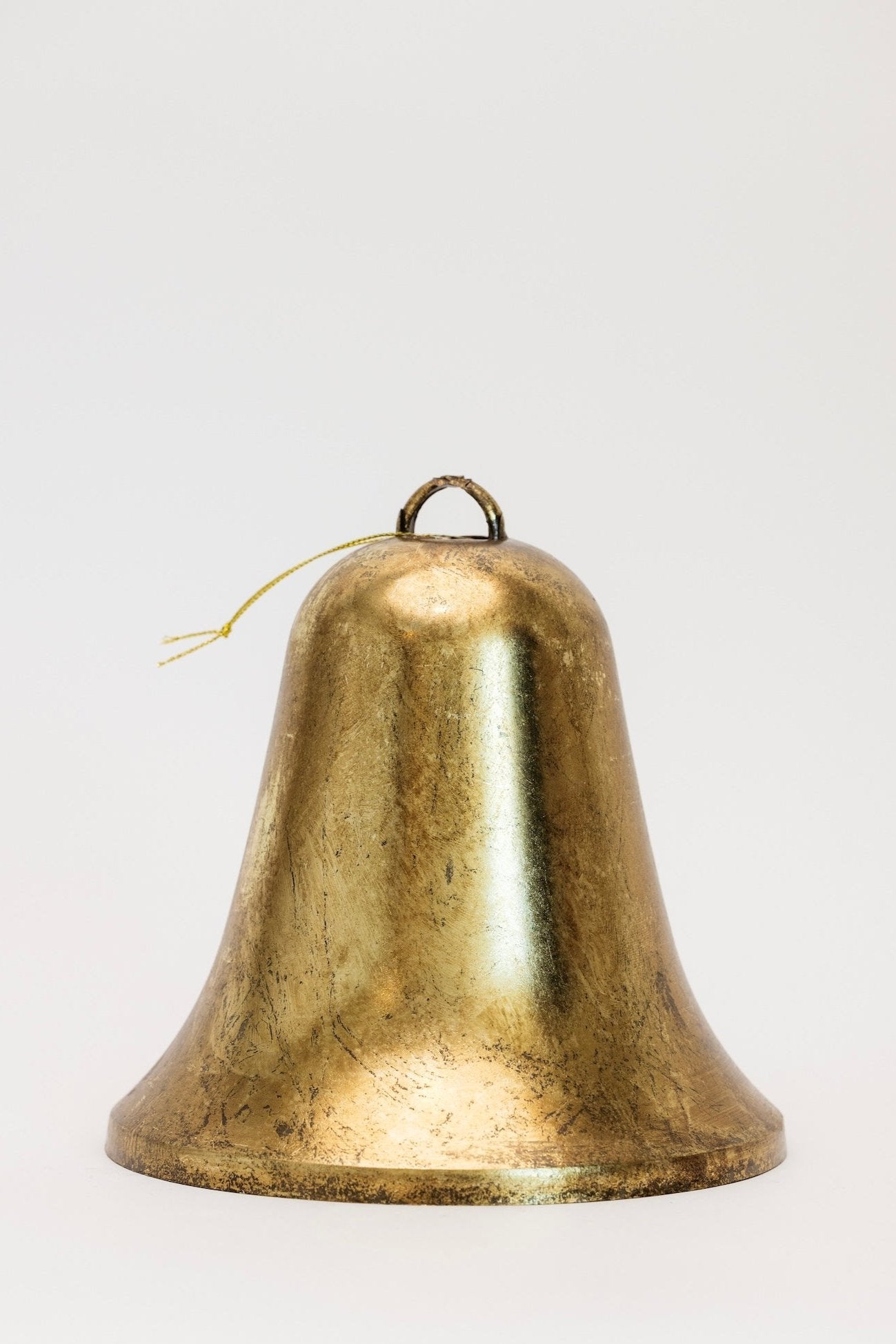 Winter Chime Bell Ornament - Gold