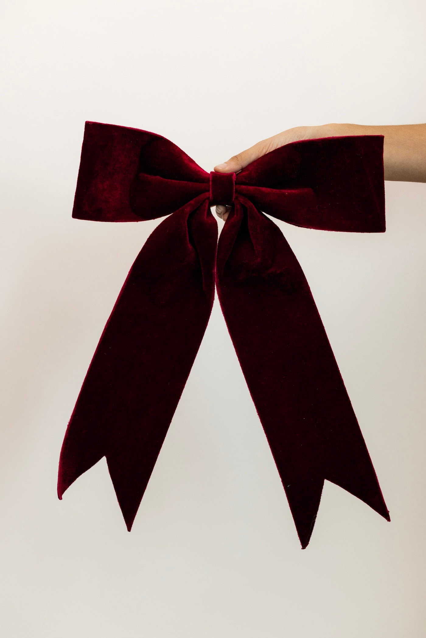 Cranberry Kiss Bow - Garnet - 2 Sizes