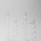 Estelle Glass Taper Holder - 11.75"