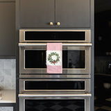 Holiday Wreath Tea Towel