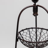 Countryside 2-Tiered Basket Stand
