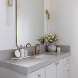 Blossom Scallop Toothbrush Holder - White