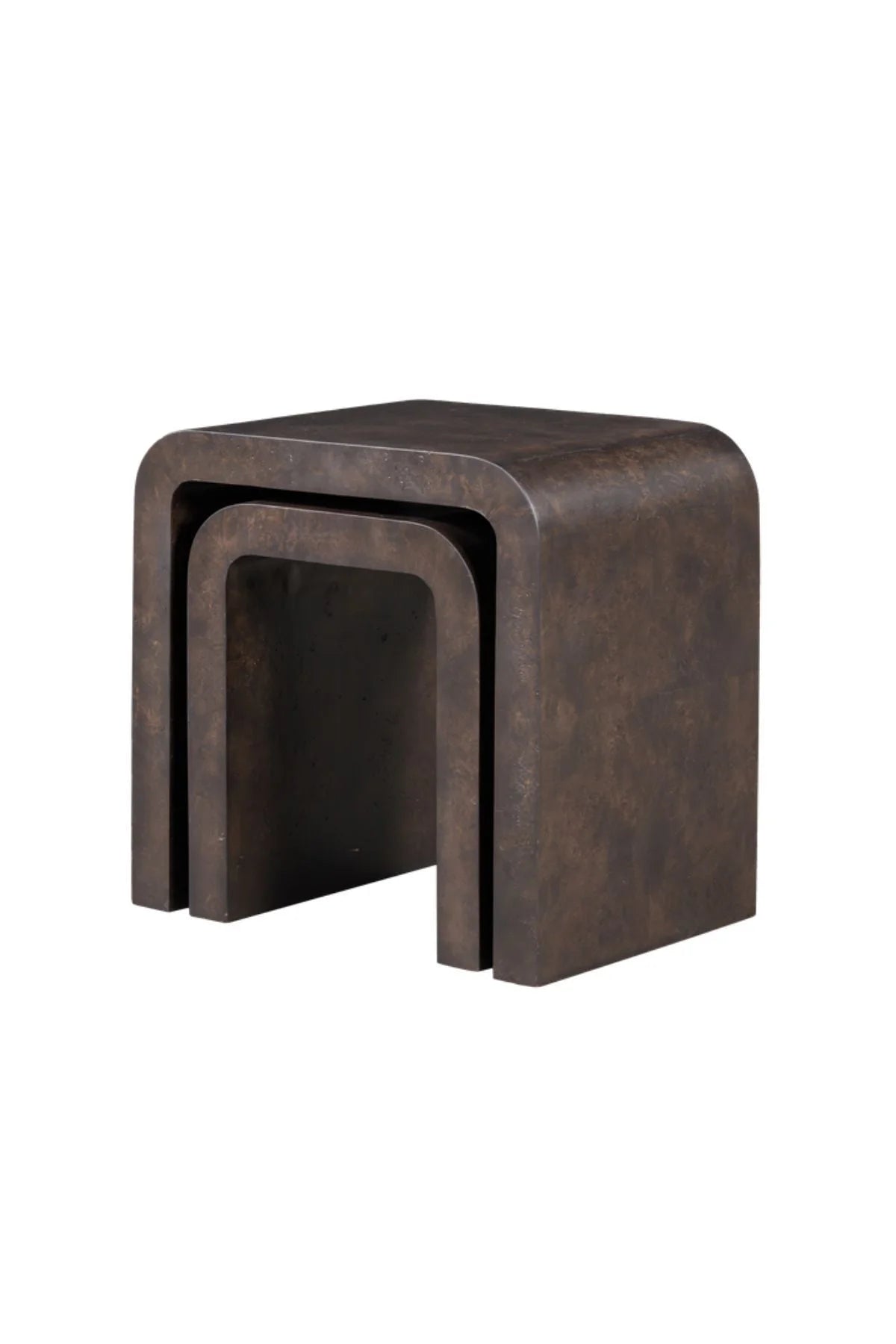 Summner Nesting Tables - Chocolate Burl