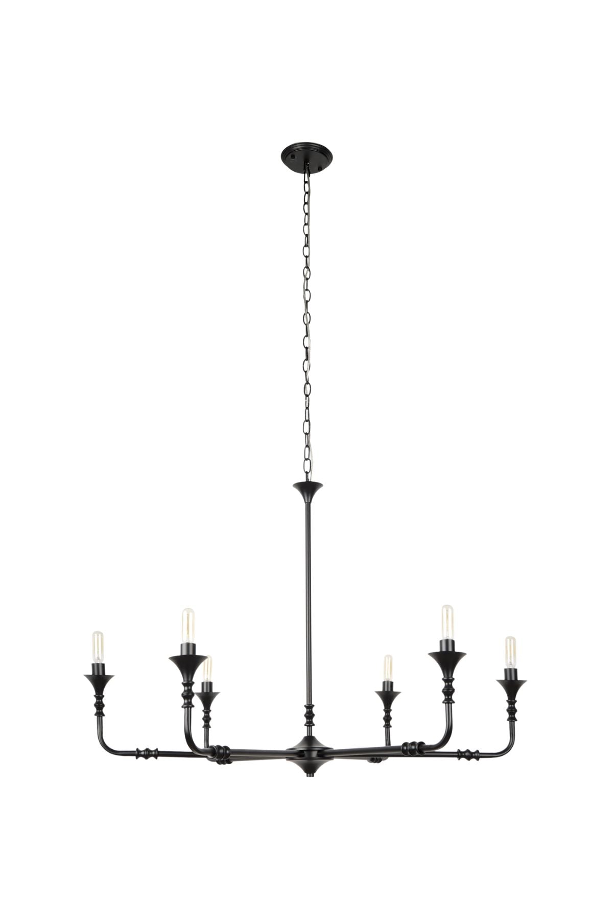 Kidman Chandelier - Black - 2 Sizes