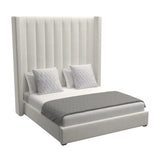 Aylet 87" Vertical Channel Shelter Bed - Performance White