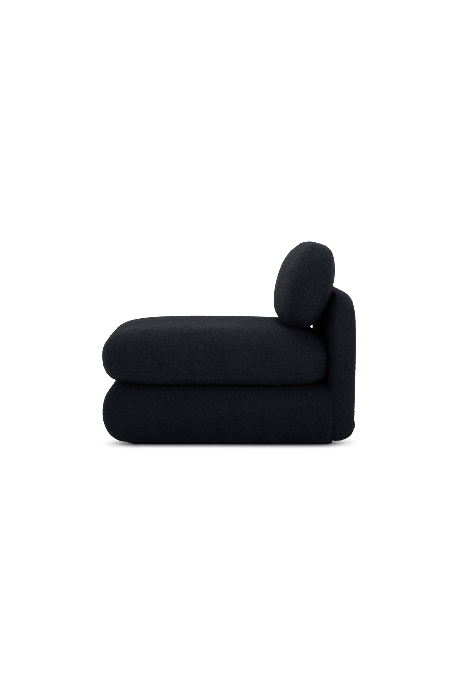 Lubbock Lounge Chair - Black