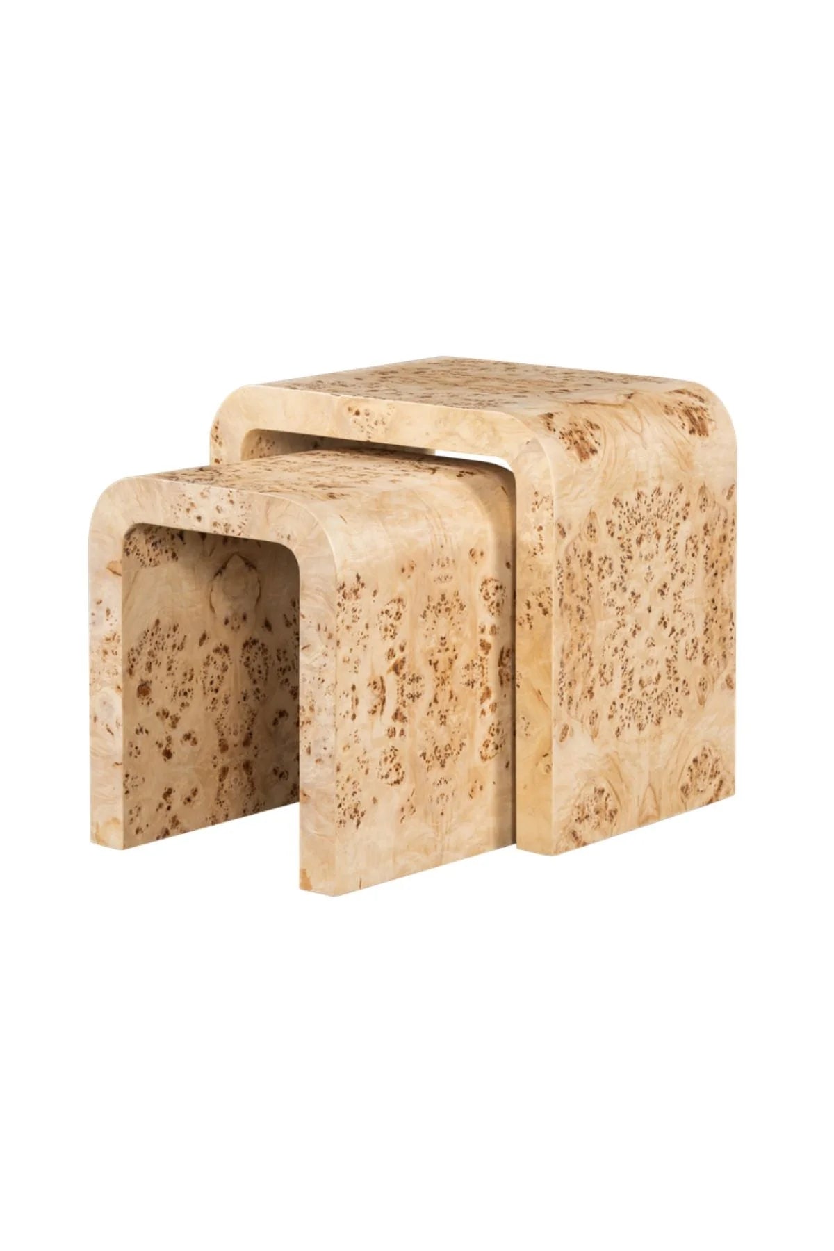 Summner Nesting Tables - Toasted Burl