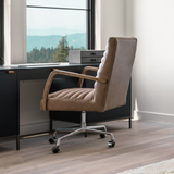 Bryson Channeled Desk Chair - Palermo Drift