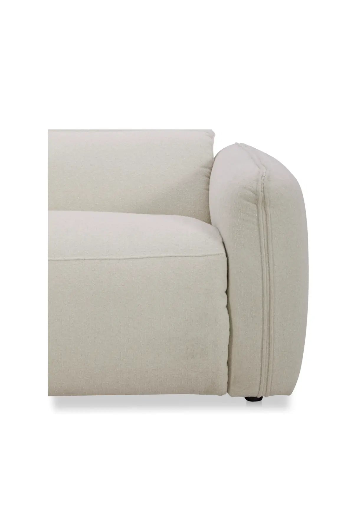 Eli Power Recliner Sofa - Warm White