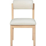 Roundhill Linen Textured Dining Chair - Set of 2