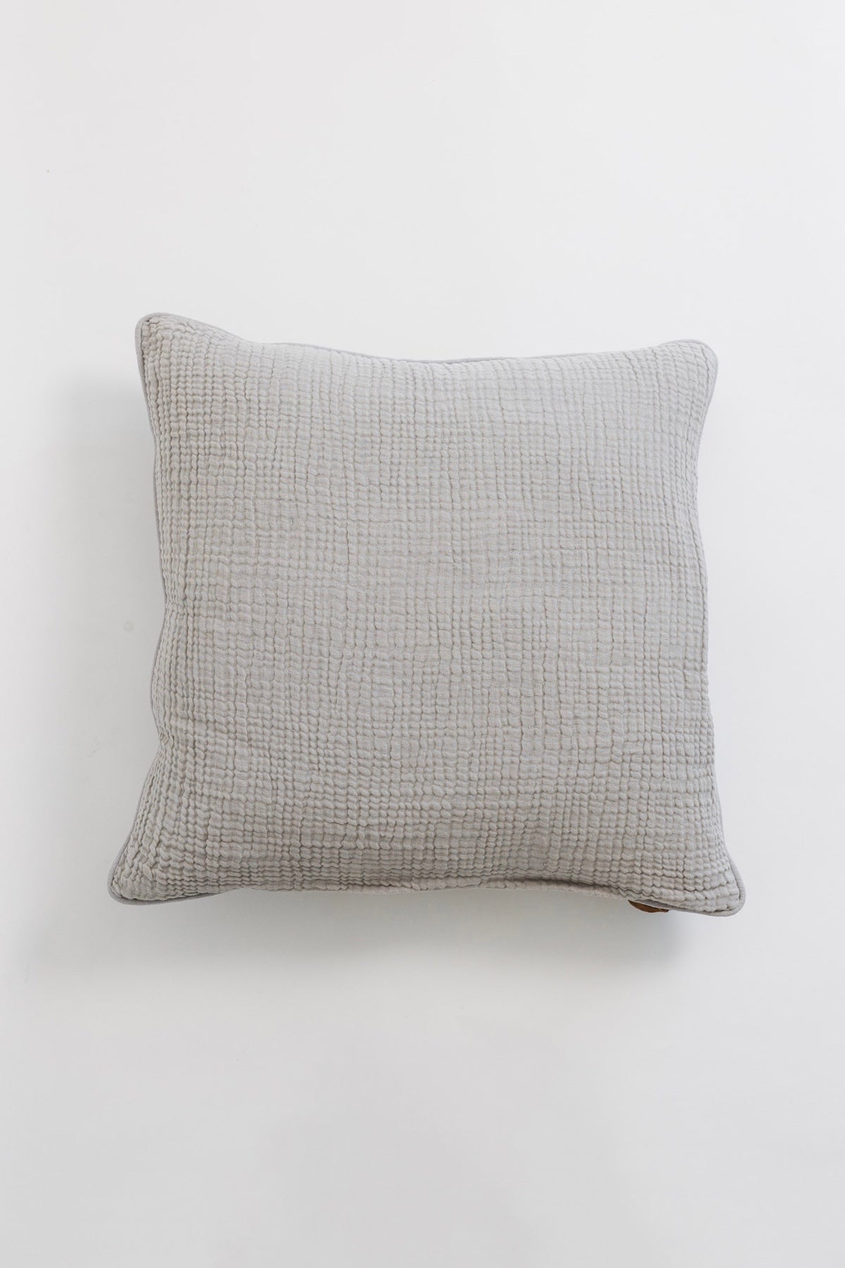Dawn Gauze Pillow - Grey