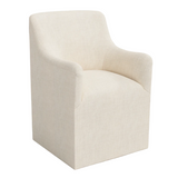 Priya Dining Armchair with Casters