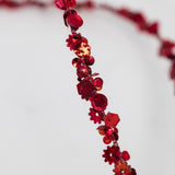Beaded Garland Bundle - Red - 6'