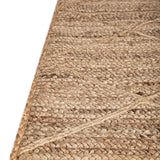 Braided Jute Rectangle Rug - Natural