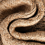 Natural Braided Jute Round Rug