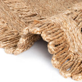 Natural Braided Jute Round Rug