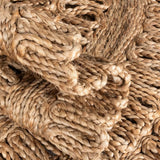 Natural Braided Jute Round Rug