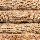 Natural Braided Jute Round Rug