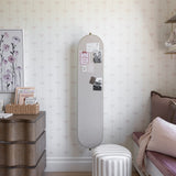 Dex Striped Linen Ottoman