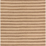 Braided Jute Rectangle Rug - Striped