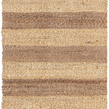 Braided Jute Rectangle Rug - Striped