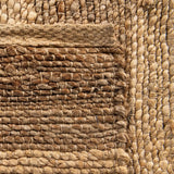 Braided Jute Rectangle Rug - Striped