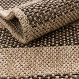 Dunes Rectangle Rug - Natural and Brown