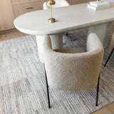 Jacobsen Accent Chair - Latte Shearling