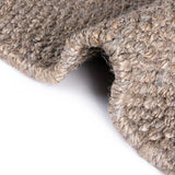 Chunky Jute Rectangle Rug - Gray