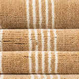 Striped Wool Runner Rug