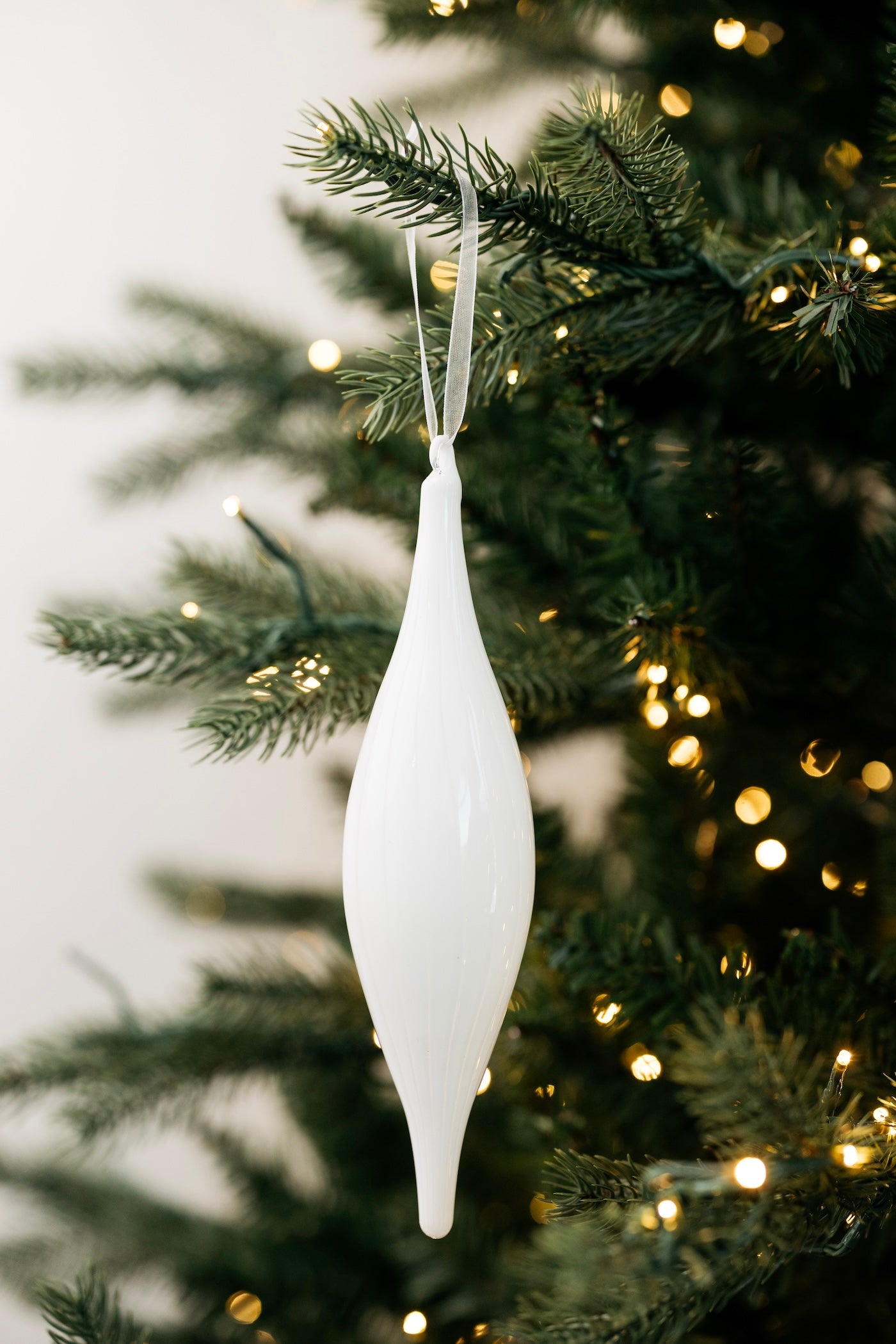 December Glass Ornament