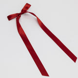 Thick Whimsy Bow - Rusty Red - Set of 3