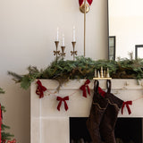 Whirl Beaded Garland - Mixed Metal - 6'
