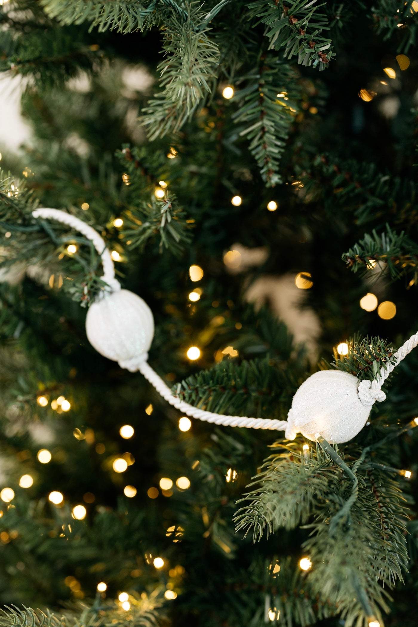 Snowfall Iridescent Garland - 5'