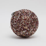 Speckled Glass Ornament - Red - 2 Sizes